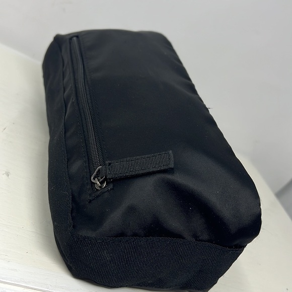 Narciso Rodriguez Black Satin Zip Clutch Bag - Picture 7 of 10